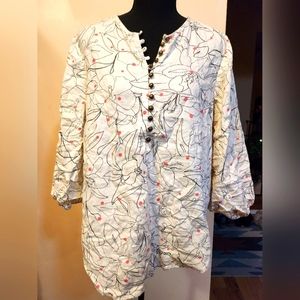 Maeve | Floral Print | 3/4 Sleeve